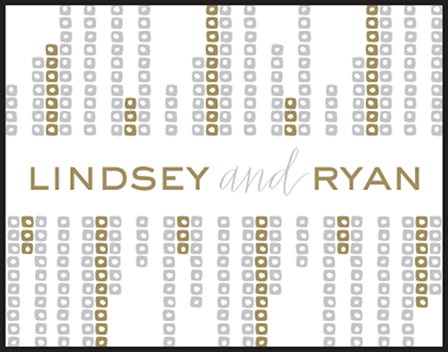 Glitterati Letterpress Stamp Design Medium
