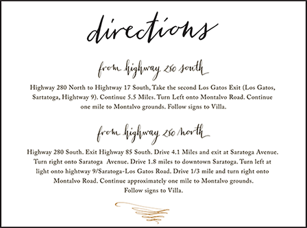 Gracieux Letterpress Direction Design Medium