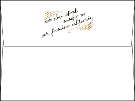 Gracieux Letterpress Envelope Design Medium