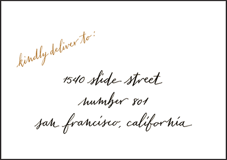 Gracieux Letterpress Reply Envelope Design Medium