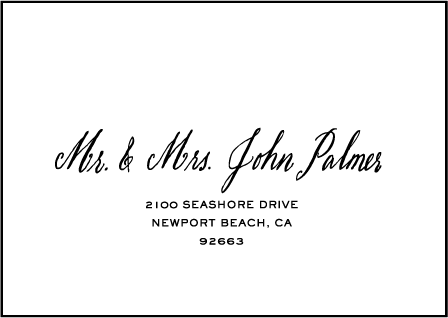Gramercy Letterpress Reply Envelope Design Medium