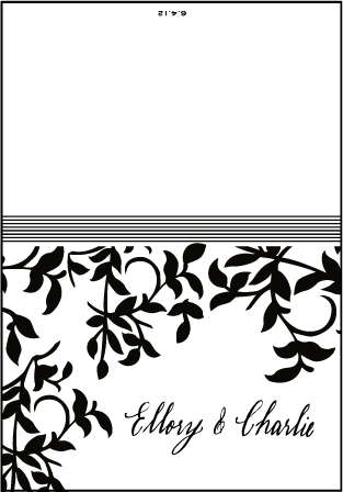 Gramercy Letterpress Thank You Card Fold Design Medium