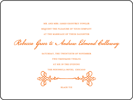 Greenwich Letterpress Invitation Design Medium