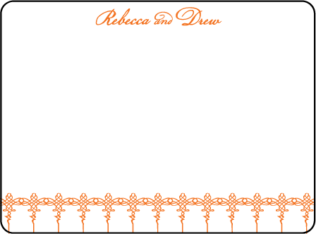 Greenwich Letterpress Thank You Card Flat Design Medium