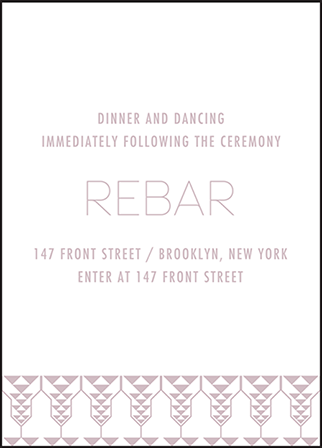 Greyson Letterpress Reception Design Medium
