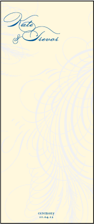 Guild Letterpress Program Tea Design Medium