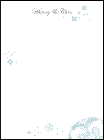 Hana Letterpress Thank You Card Flat Design Medium