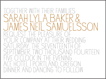 Handdrawn Letterpress Invitation Design Medium