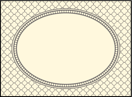 Harlow Letterpress Placecard Flat Design Medium