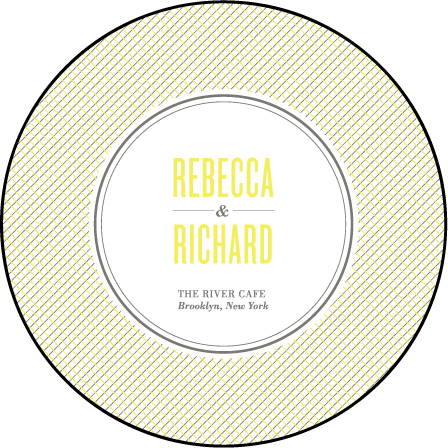 Harper Letterpress Coaster Design Medium