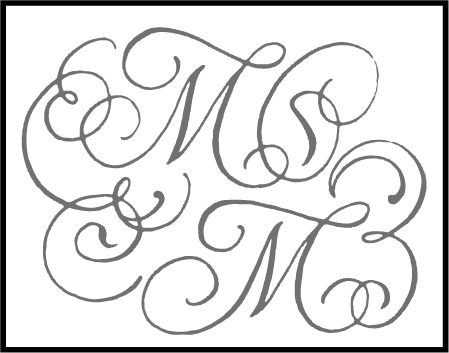 Hayes Calligraphy Letterpress Stamp Design Medium