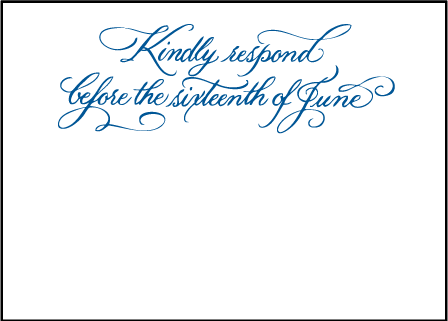 Honoured Guest Letterpress Reply Design Medium