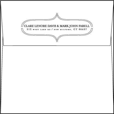 Hoxton Letterpress Envelope Design Medium