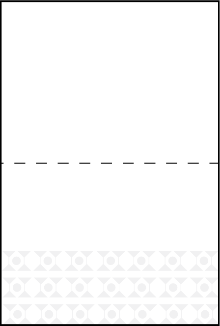 Hoxton Letterpress Placecard Fold Design Medium