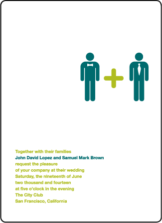 Iconic MM Letterpress Invitation Design Medium