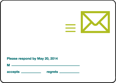 Iconic MM Letterpress Reply Design Medium