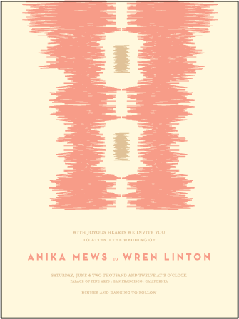 Ikaty Letterpress Invitation Design Medium