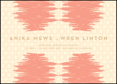Ikaty Letterpress Reception Design Medium