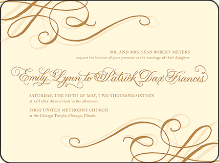 Illuminer Letterpress Invitation Design Medium