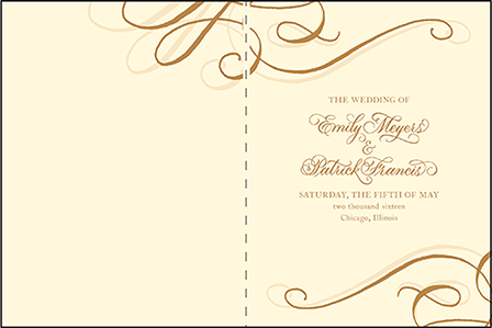 Illuminer Letterpress Program Design Medium