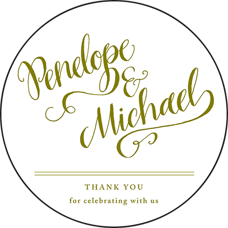 Imogene Letterpress Coaster Design Medium