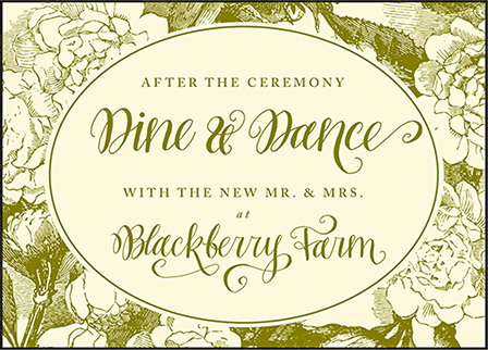 Imogene Letterpress Reception Design Medium