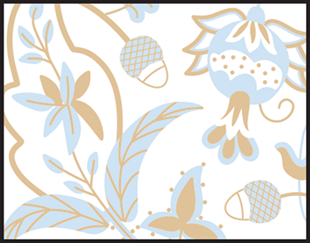 Indian Summer Letterpress Stamp Design Medium