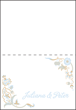 Indian Summer Letterpress Thank You Card Fold Design Medium