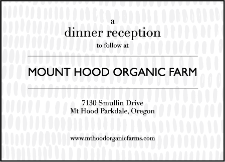 Indie Twill Letterpress Reception Design Medium