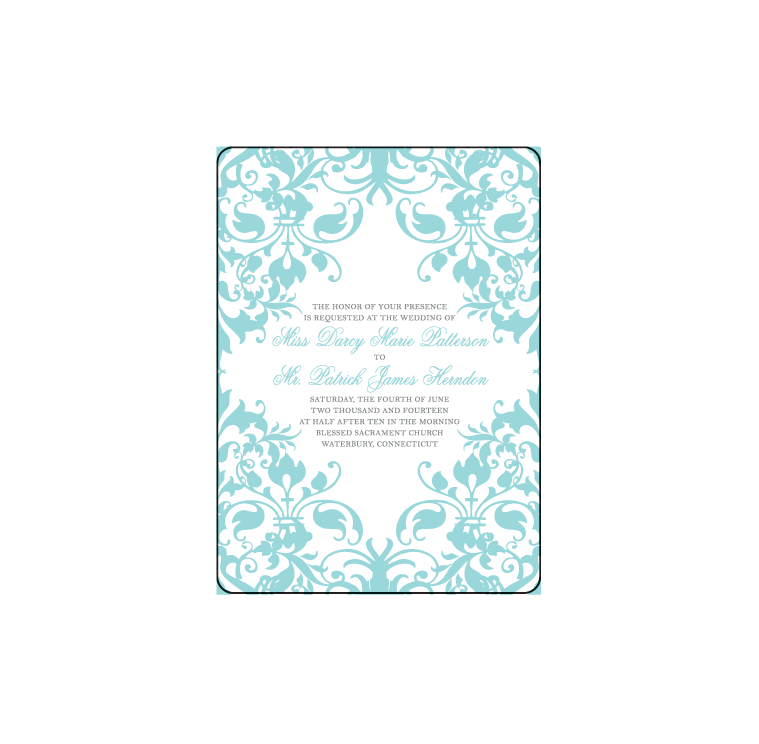 Jolie Letterpress Invitation Design Medium