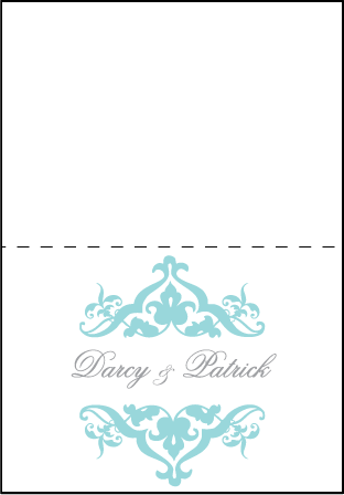 Jolie Letterpress Thank You Card Fold Design Medium