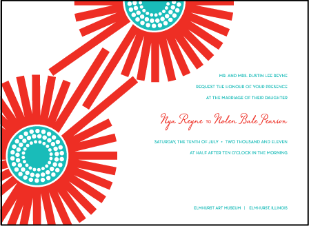 Joy Letterpress Invitation Design Medium