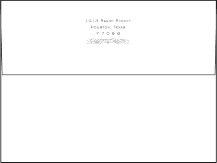 Keswick Letterpress Envelope Design Medium