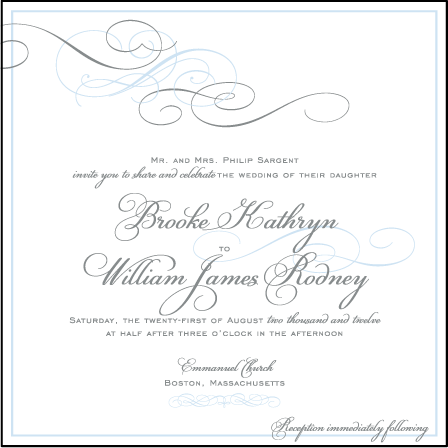 Keswick Letterpress Invitation Design Medium