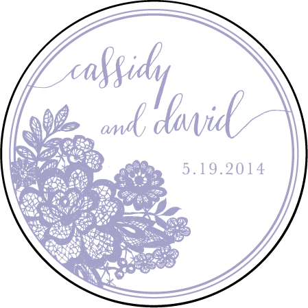 Lace Letterpress Coaster Design Medium