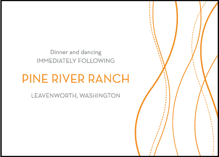 Lana Letterpress Reception Design Medium