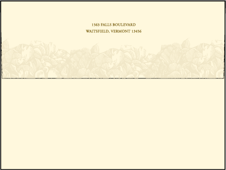 Leigha Spring Letterpress Envelope Design Medium