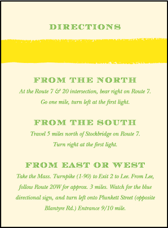 Lenox Botanical Letterpress Direction Design Medium