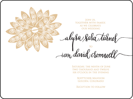 Lillyblade Letterpress Invitation Design Medium