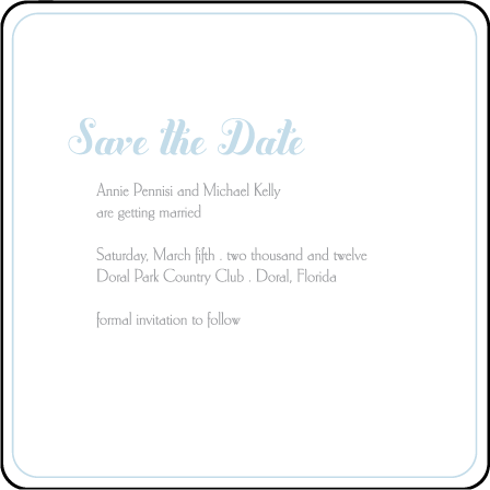 Linden Summer Letterpress Save The Date Design Medium