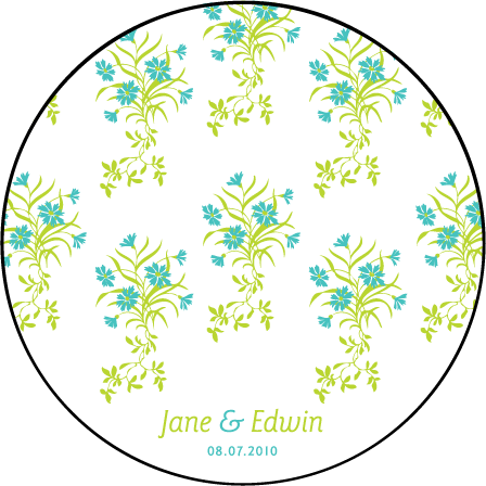 Linnea Letterpress Coaster Design Medium