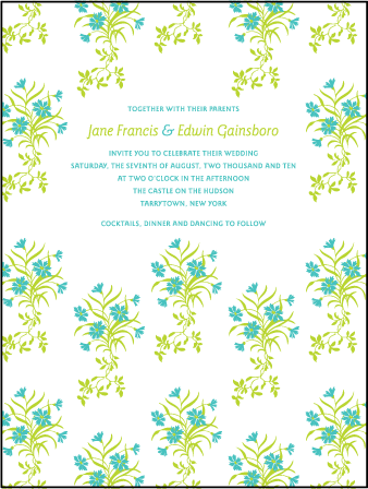 Linnea Letterpress Invitation Design Medium