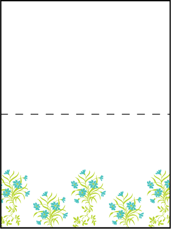 Linnea Letterpress Placecard Fold Design Medium