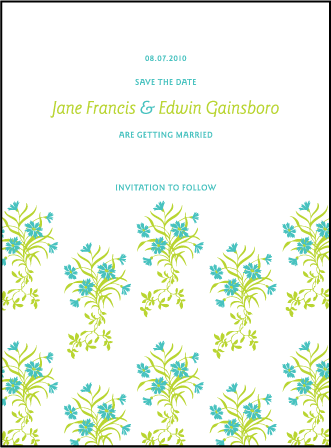 Linnea Letterpress Save The Date Design Medium
