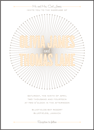 Lumos Letterpress Invitation Design Medium