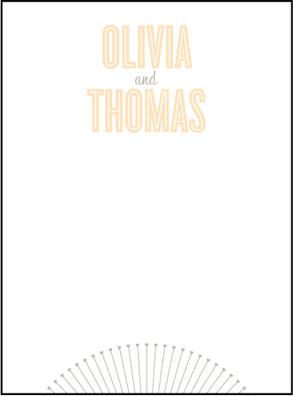 Lumos Letterpress Thank You Card Flat Design Medium