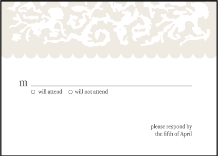 Lush Letterpress Reply Design Medium