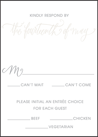 Madison Chic Letterpress Reply Design Medium