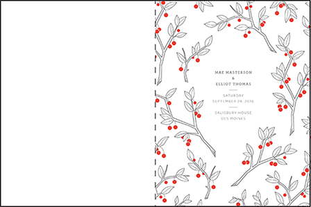 Mae Letterpress Program Design Medium