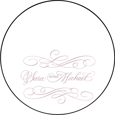 Magnolia Letterpress Coaster Design Medium